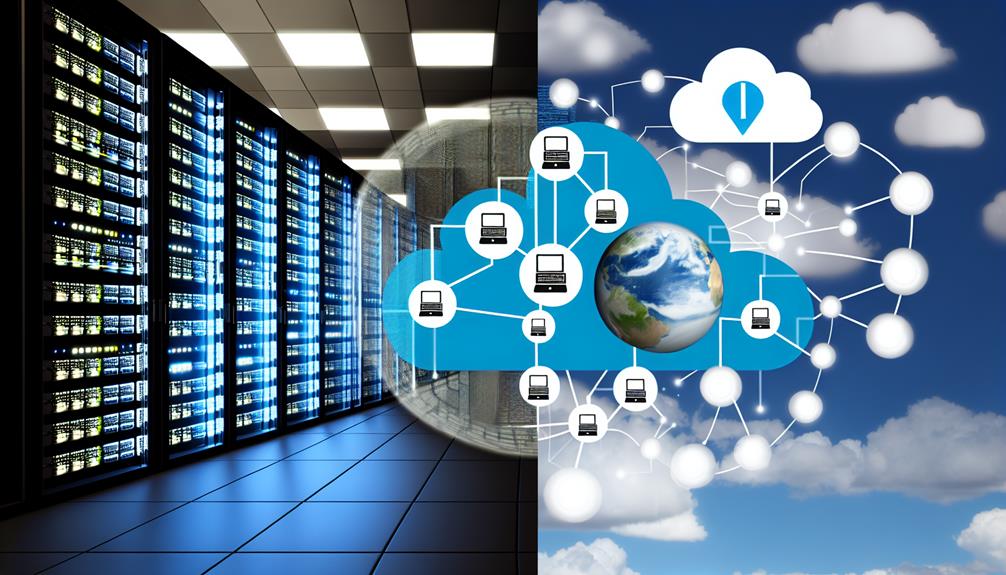 differentiating web server and web service