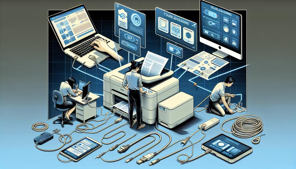 troubleshooting printer connectivity problems